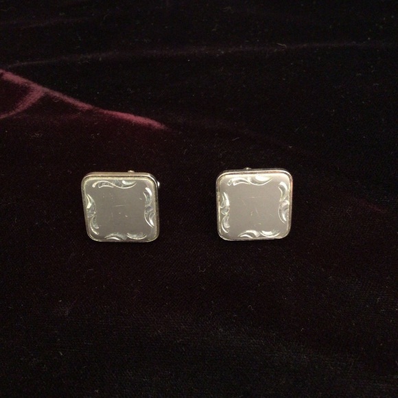 Other - Vintage Silver-toned Cufflinks